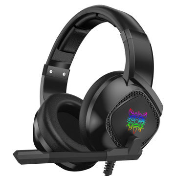 RGB Subwoofer Wired Headphones – USB, Dynamic Sound, (Black, Grey, Camouflage)