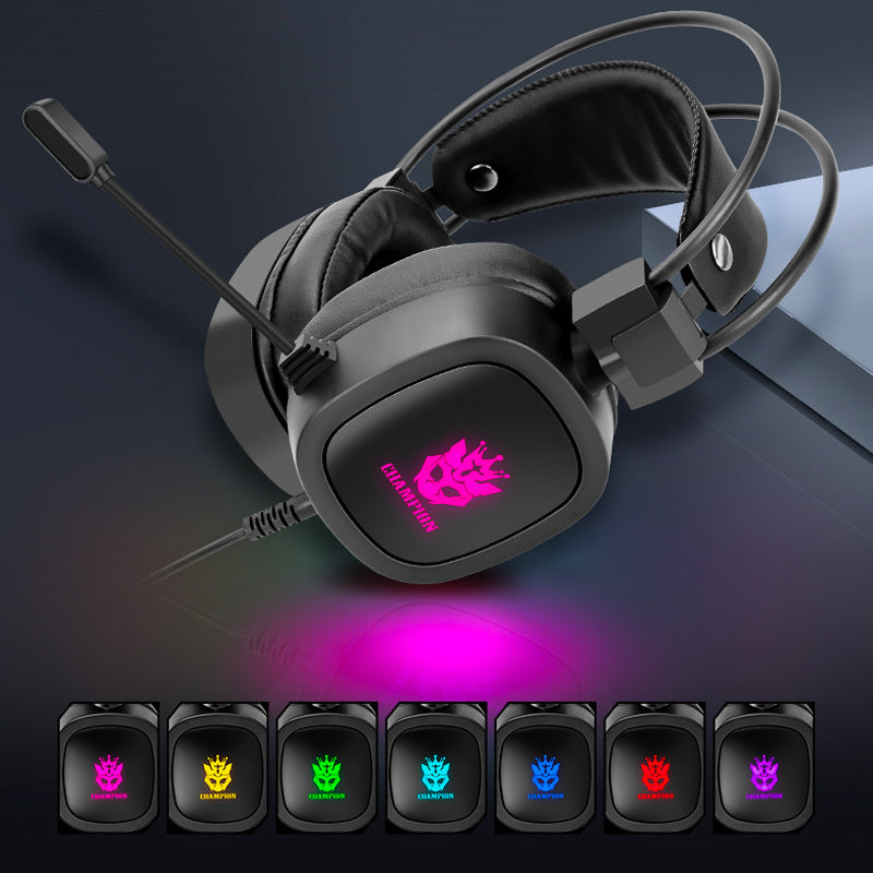 Noise-Cancelling Wired Gaming Headset with Mic – Immersive Sound for PC