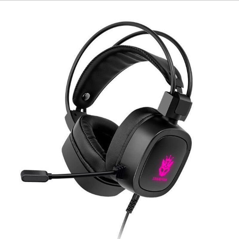 Noise-Cancelling Wired Gaming Headset with Mic – Immersive Sound for PC