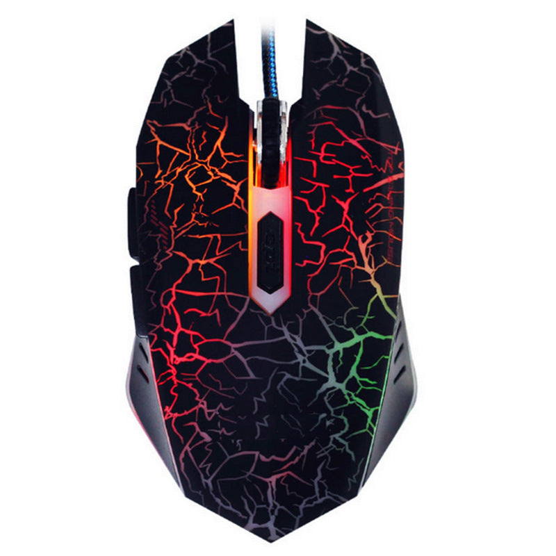 J10 RGB Gaming Keyboard and Mouse Set - Wired USB, 108 Keys, Tri-Color Backlit