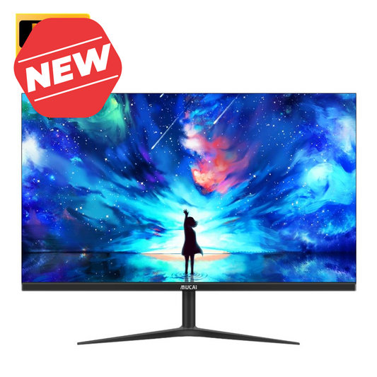 MUCAI 24/27" 2K Monitor 75Hz – QHD LCD Gaming Display, HDMI/DP