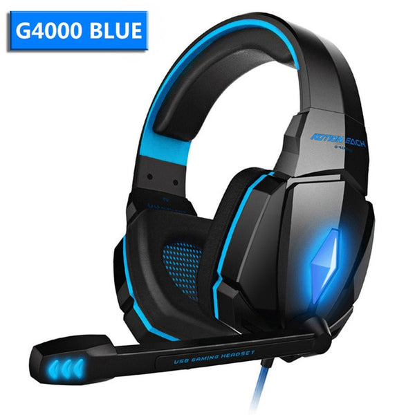 Wired Gaming Headset Headphones Surround sound Deep bass Stereo Casque Earphones with Microphone For Game XBox PS4 PC Laptop