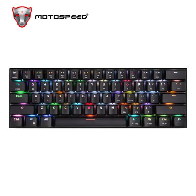 Motospeed CK62 Wired/Wireless Bluetooth Mechanical Keyboards