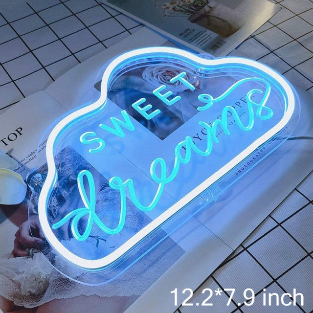 Dream LED Neon Light Sign Letters