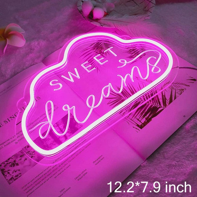 Dream LED Neon Light Sign Letters