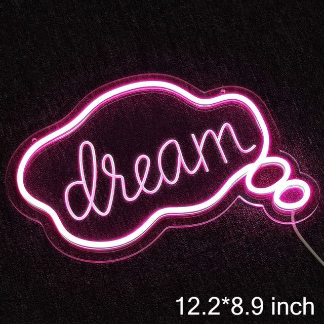 Dream LED Neon Light Sign Letters