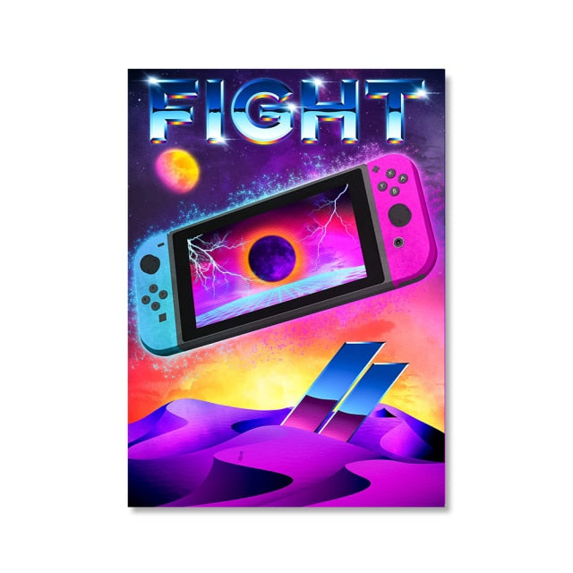 RETRO GAME POSTER