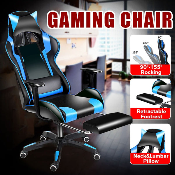 155° Furniture High Back Gaming Chair Recliner