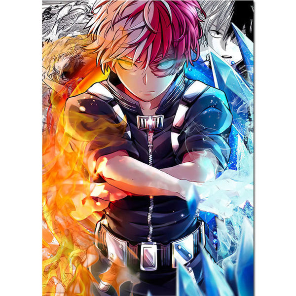 Japanese Anime My Hero Academia Poster Pictures Comics Wall Art Canvas Painting for Bedroom Living Room Home Decoration Cuadros