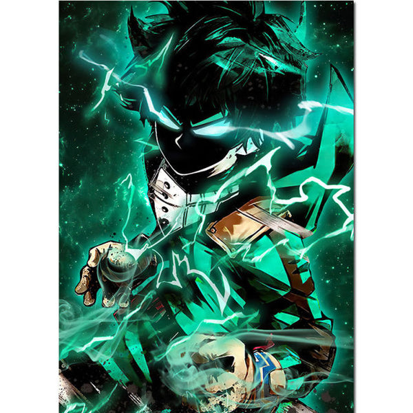 Japanese Anime My Hero Academia Poster Pictures Comics Wall Art Canvas Painting for Bedroom Living Room Home Decoration Cuadros