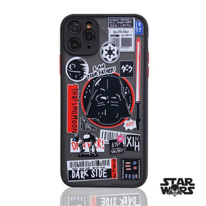 Disney Star Wars iPhone 11 Case Silicone Darth Vader Imperial Stormtrooper Anime Protection Cover for iPhone7/8/11/12/X/XS/XR/SE