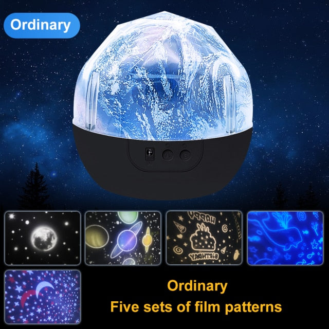 Starry Sky Night Light Projector