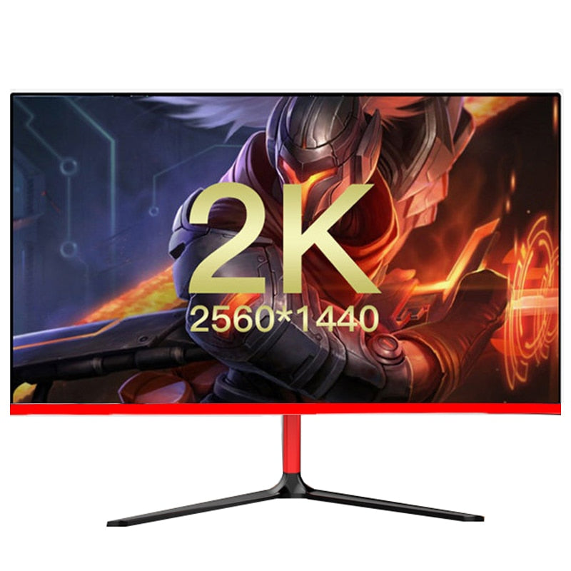 27 Inch 2K  Curved Screen Computer Monitor PC 60/75Hz HD Gaming VGA HDMI 27 Inch Flat Panel Display