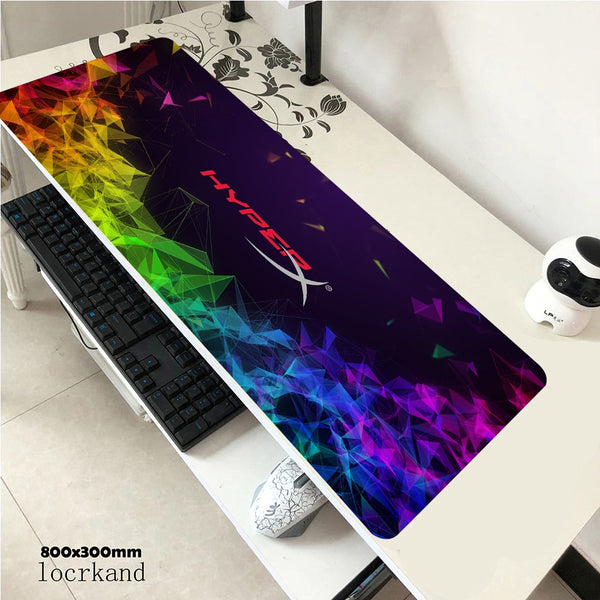 Mouse Pad HyperX Large Gamer XXL Keyboard Desk Mouse Mat 900x400cm Carpet Rubber Tapis Souris Gaming Notbook For CSGO Mousepad.