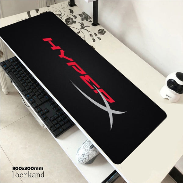 Mouse Pad HyperX Large Gamer XXL Keyboard Desk Mouse Mat 900x400cm Carpet Rubber Tapis Souris Gaming Notbook For CSGO Mousepad.