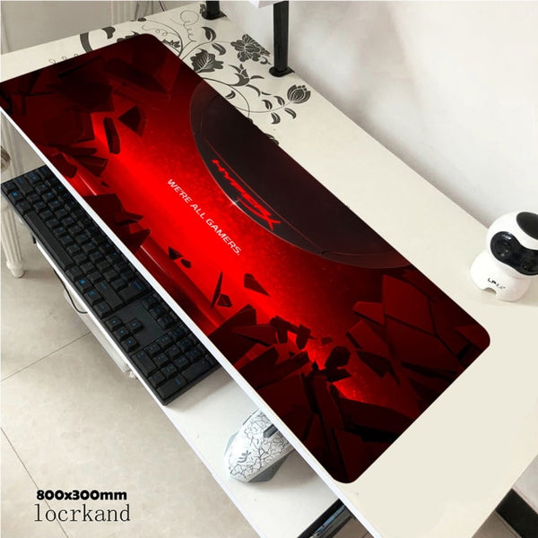 Mouse Pad HyperX Large Gamer XXL Keyboard Desk Mouse Mat 900x400cm Carpet Rubber Tapis Souris Gaming Notbook For CSGO Mousepad.