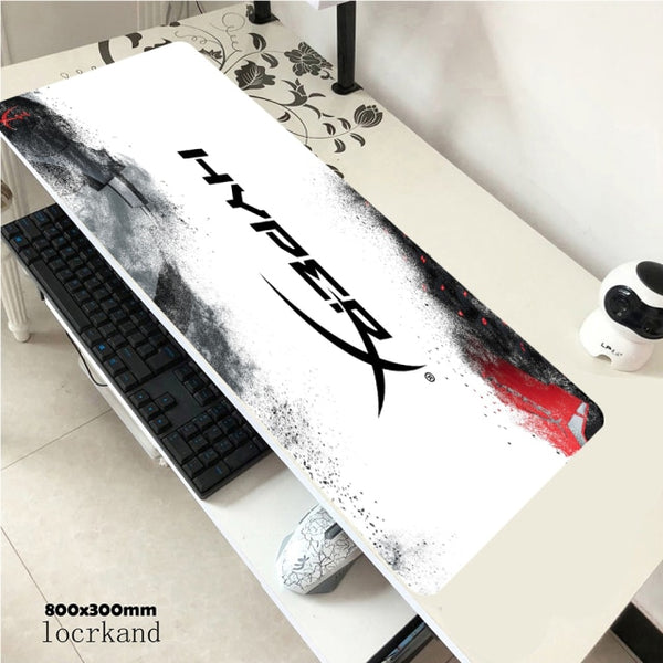 Mouse Pad HyperX Large Gamer XXL Keyboard Desk Mouse Mat 900x400cm Carpet Rubber Tapis Souris Gaming Notbook For CSGO Mousepad.