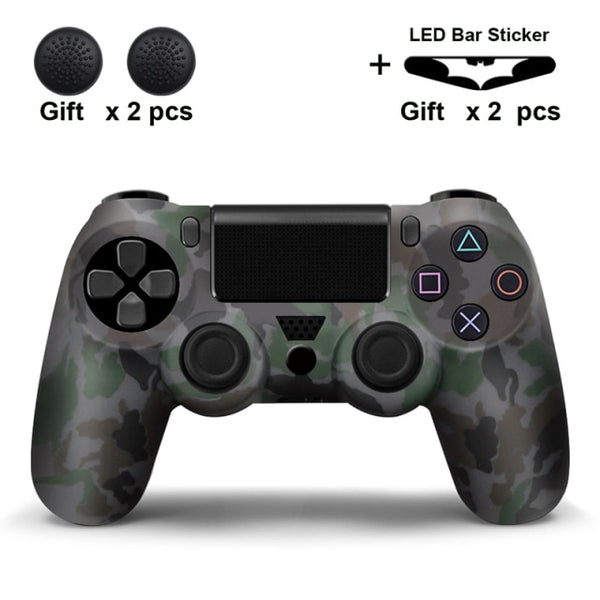 Silicone Rubber Case Cover For SONY Playstation 4 PS4 Controller Protection Skin For PS4 Pro Slim Gamepad Controle Thumb Grips