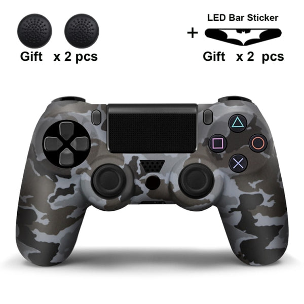 Silicone Rubber Case Cover For SONY Playstation 4 PS4 Controller Protection Skin For PS4 Pro Slim Gamepad Controle Thumb Grips