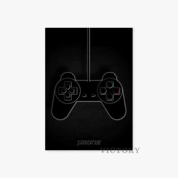 Gamer Room Poster Gamer Decoration Canvas Painting Game Playstation Pictures Hd Prints Wall Art Boys Bedroom Gaming Home Decor