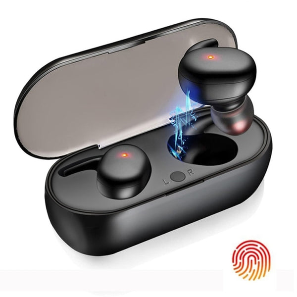 Q2 TWS Bluetooth earphone 5.0 Wireless Headset Life Waterproof Deep Bass Earbuds True Wireless Stereo Headphone Sport Earphones