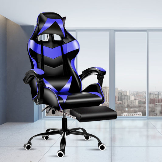 Ergonomic Leather Gaming & Office Chair – Swivel, Lifting, Reclining for Comfort