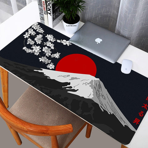 Flower Pad Large Black Gaming Mouse Pad Floral Mousepad Gamer 900x400 Rubber Keyboard Mats Desk Pad Mat Table Mausepad Carpet