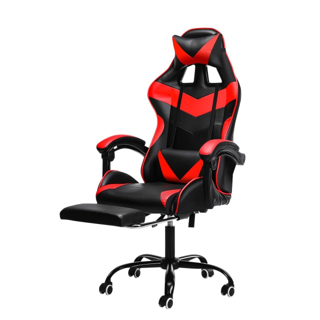 Ergonomic Leather Gaming & Office Chair – Swivel, Lifting, Reclining for Comfort