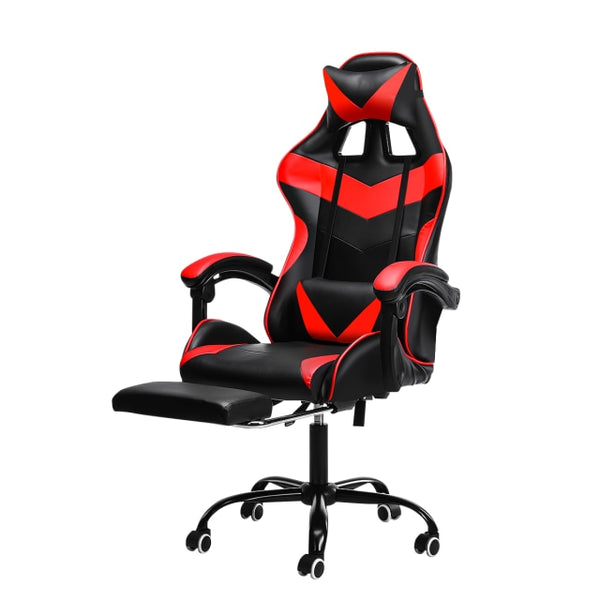 Leather Office Gaming Chair Home Internet Cafe Racing Chair WCG Gaming Ergonomic Computer Chair Swivel Lifting Lying Gamer Chair