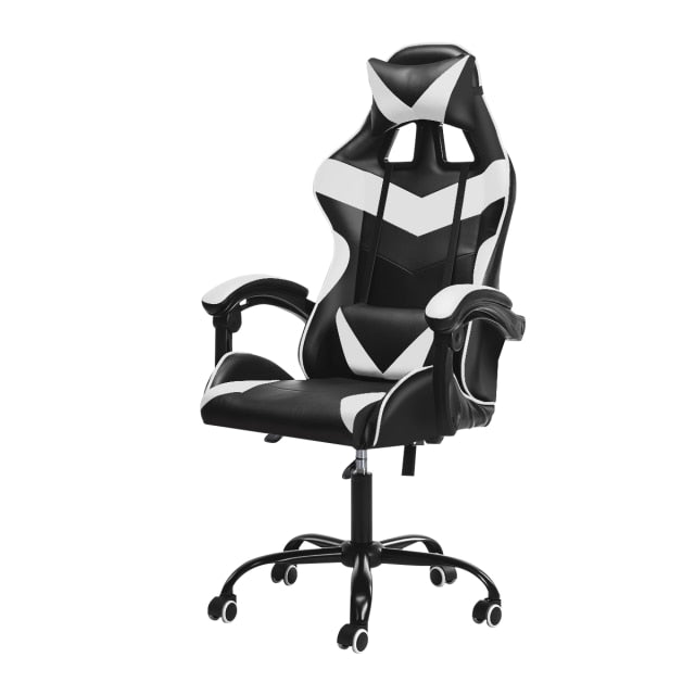 Ergonomic Leather Gaming & Office Chair – Swivel, Lifting, Reclining for Comfort