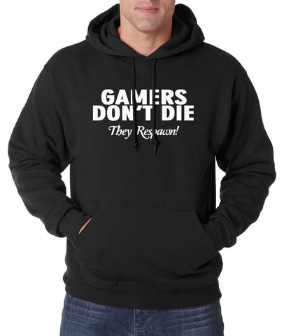 Funny Cod PS4 Xbox Gamers Don't Die They Respawn game men sweatshirts 2019 spring winter new men hoodie brand-clothing for fans